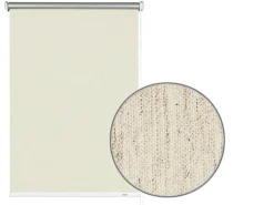 Gardinia Verdunkelungsrollo Thermo Struktur 62 cm x 180 cm Natur