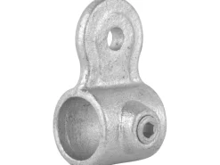 Gelenkstück Teil B Silber verzinkt für Stahlrohr Ø 2,7 cm