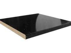 Getalit Arbeitsplatte Marmor Marquina Kaviar Grau 60 cm x 2,9 cm Meterware