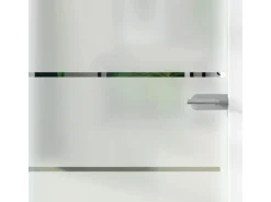 Glasdrehtür ESG Floatglas Dekor Siebdruck 36/15 DIN Links 1972 x 834 x 8 mm