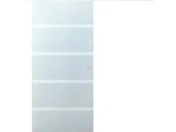 Glasschiebetür Viento Satiniert 206 cm x 93,5 cm x 0,8 cm