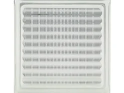 Glasstein Gekreuzt Klar 19 cm x 19 cm x 10 cm