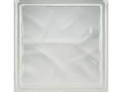 Glasstein Wolke Klar 19 cm x 19 cm x 5 cm