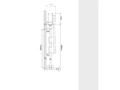 Glaszentrum Hagen Glasschiebetür Schiebetür Glastür Zimmertür ESG 1025 mm A34