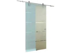 Glaszentrum Hagen Glasschiebetür Schiebetür Glastür Zimmertür ESG 900 mm A01