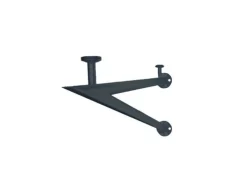 Glaszentrum Hagen TYP-V Glasvordach Edelstahl Halterung Anthrazit