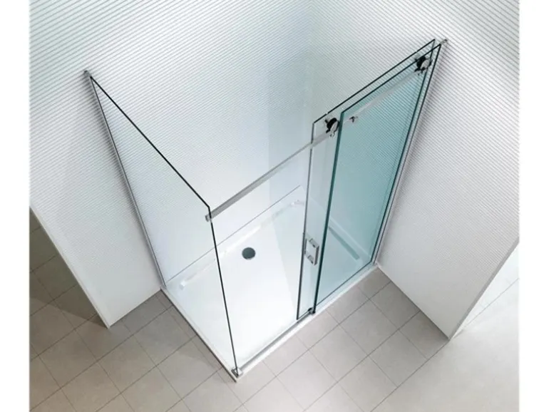 Glaszentrum Hagen 120x80x195cm Aphrodite Duschkabine inkl. Duschtasse