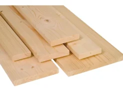 Glattkantbrett Fichte/Tanne gehobelt gefast 120 mm x 18 mm x 2000 mm