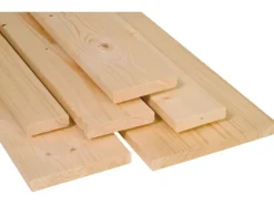 Glattkantbrett Fichte/Tanne gehobelt gefast 140 mm x 18 mm x 2500 mm