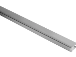 Grosfillex Abschlußprofil 5 - 8 mm klippbar Grau 260 cm