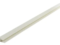 Grosfillex Abschlußprofil klippbar Weiß 8 mm - 10 mm