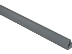 Grosfillex Innen- und Außenwinkelprofil 5 - 8 mm klippbar cold grey 260 cm