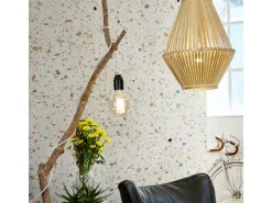 Grosfillex Wandpaneele Element 3D Optik New Terrazzo White 260 cm x 37,5 cm