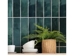 Grosfillex Wandpaneele Element 3D Optik Vertical Tiles Lagoon 260 cm x 37,5 cm