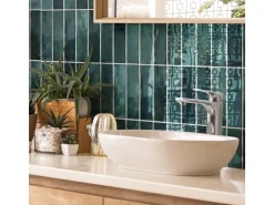 Grosfillex Wandpaneele Element 3D Optik Vertical Tiles Lagoon 260 cm x 37,5 cm