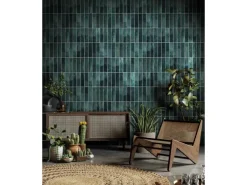 Grosfillex Wandpaneele Element 3D Optik Vertical Tiles Lagoon 260 cm x 37,5 cm