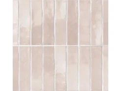 Grosfillex Wandpaneele Element 3D Optik Vertical Tiles Rose 260 cm x 37,5 cm