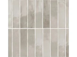 Grosfillex Wandpaneele Element 3D Optik Vertical Tiles Greige 260 cm x 37,5 cm