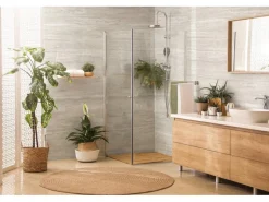 Grosfillex Wandpaneele Element 3D Optik Romano Bianco Brillant 260 cm x 37,5 cm