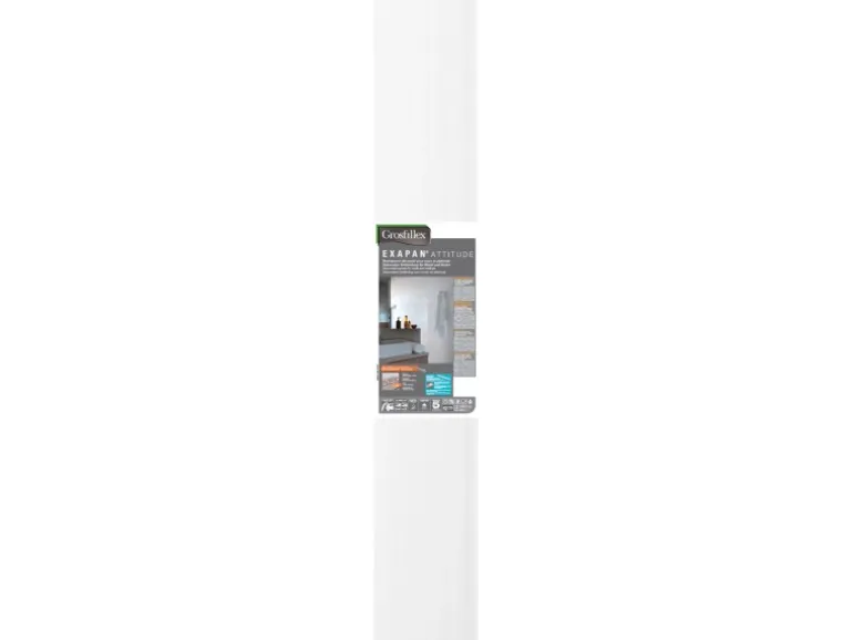 Grosfillex Wandverkleidung Element Weiss Glänzend 260 x 37,5 cm