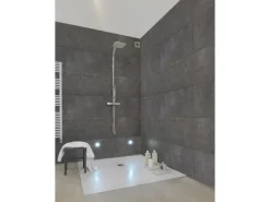 Grosfillex Wandverkleidung Element Compact Beton Anthrazit 120 cm x 37,5 cm