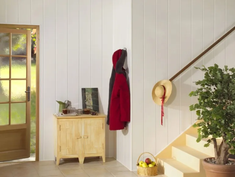 Grosfillex Wandverkleidung Exapan Green Line 2000 Weiß 260 cm x 37,5 cm