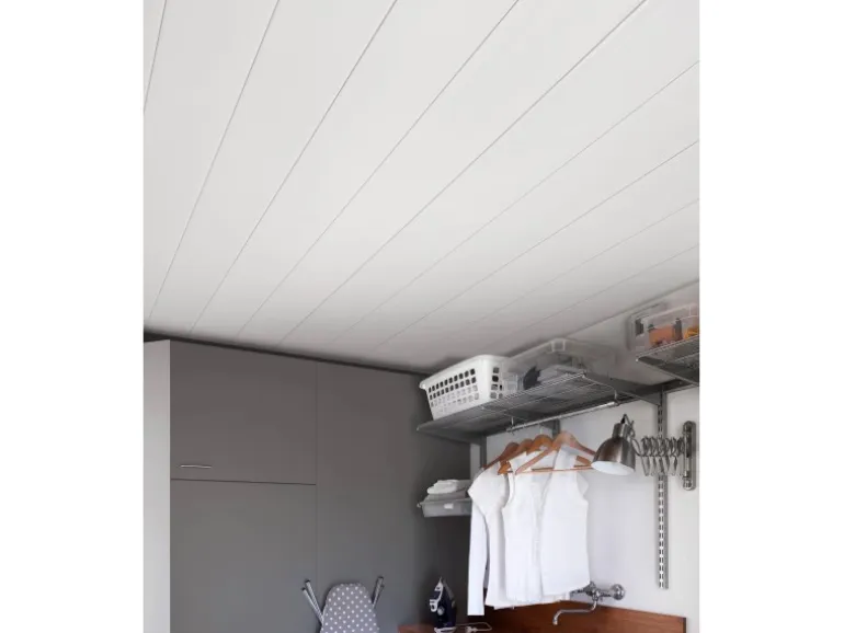 Grosfillex Wandverkleidung Exapan Green Line 2000 Weiß 260 cm x 37,5 cm