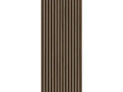 Grosfillex Wandverkleidung Element 3D Optik Linio 260 cm x 37,5 cm Walnut
