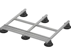 GS Terrassen Unterrinne für Rinne Proside 200 mm x 20 mm 2.000 mm Alu Blank