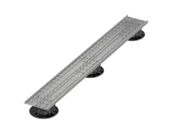 GS Terrassen Unterrinne für Rinne Proside 200 mm x 20 mm 2.000 mm Alu Blank