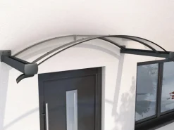Gutta Bogenvordach BV/B 200 Anthrazit 200 cm x 90 cm x 30 cm