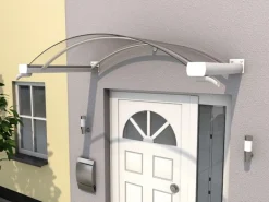 Gutta Bogenvordach BV/B 160 Weiß 25 cm x 160 cm x 90 cm