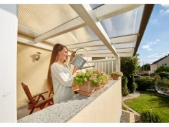 Gutta Hohlkammerplatte 16 mm transparent 300 cm x 98 cm