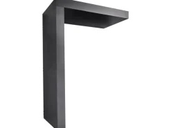 Gutta Rechteckvordach BS PLUS Anthrazit 160 x 90 cm Seite Links