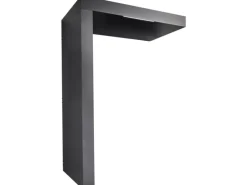 Gutta Rechteckvordach BS PLUS Anthrazit 160 x 90 cm Seite Links