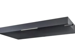 Gutta Rechteckvordach BS PLUS Anthrazit 200 x 90 cm Wasserspeier Rechts