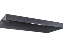 Gutta Rechteckvordach BS PLUS Anthrazit 200 x 90 cm Wasserspeier Links