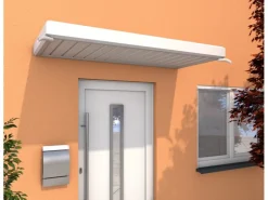 Gutta Rechteckvordach NM 200 Weiß 14 cm x 200 cm x 90 cm