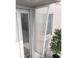 Gutta Seitenblende B2 Stegplatte Bronce Weiß 175 cm x 60 cm x 45 cm