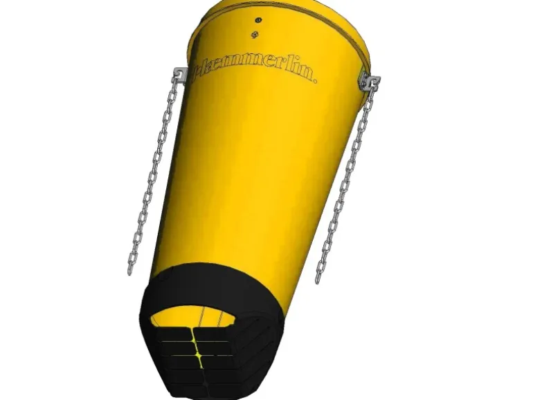 Haemmerlin Bauschuttbremser für Schuttrutsche