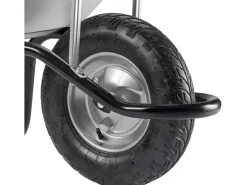 Haemmerlin Einrad-Schubkarre 120 l Muldenvolumen 200 kg Traglast verzinkt