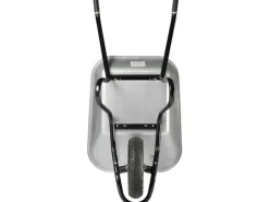 Haemmerlin Einrad-Schubkarre 100 l Muldenvolumen 200 kg Traglast Verzinkt