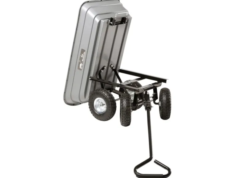 Haemmerlin Gartenwagen mit Kipper 4 x 4 Grau