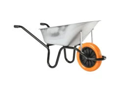 Haemmerlin Schubkarre Aktiv Premium 110 l PU-Rad Verzinkt