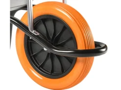 Haemmerlin Schubkarre Aktiv Premium 110 l PU-Rad Verzinkt