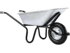 Haemmerlin Schubkarre Bau Plus 120 l Luftrad Verzinkt
