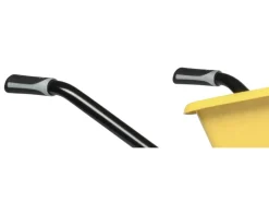 Haemmerlin Schubkarre Pick Up 110 l Gelb Kunststoffmulde PU-Rad