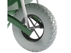 Haemmerlin Schubkarre Winkeleisen 100 l PU-Rad