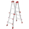 Hailo Alu-Multifunktionsleiter M80 Aluminium 135 cm x 49 cm x 88 cm