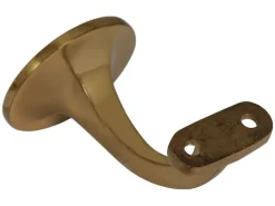 Handlaufkonsole Messing poliert 2 Stück